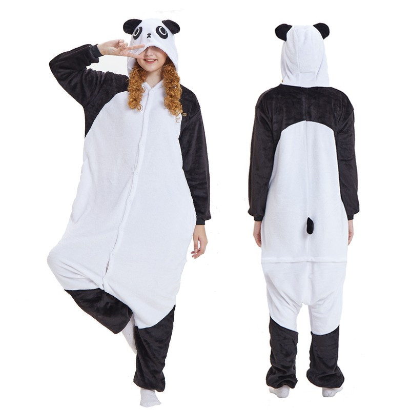 panda onesie animal costumes adult onesies kigurumi pajamas